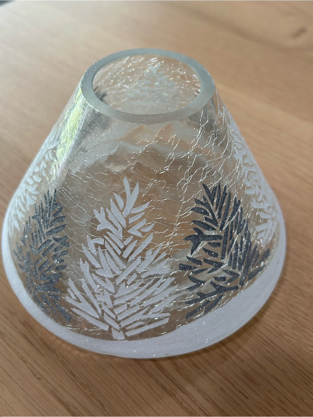 Yankee Candle Glass Topper fits large candle - Picture 4 of 6